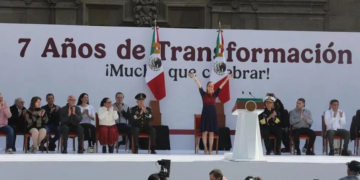México avanza con dignidad, justicia, unidad y con la fuerza invencible del pueblo, sostiene Claudia Sheinbaum