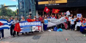 Se movilizan Regios en apoyo al Pueblo de Cuba y a su Revolución