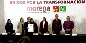 Comenzó el registro de candidatos de Morena, PT y Verde a gubernaturas para 2027