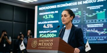 Muestran indicadores buen desempeño de la economía mexicana, asegura Sheinbaum