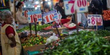 Baja inflación en México a 3.10%, su menor nivel desde 2020