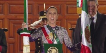 Encabeza Sheimbaum 216 Aniversario del Grito de Independencia