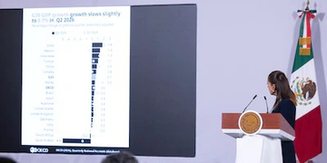 Tiene México segundo mejor crecimiento entre países del G20