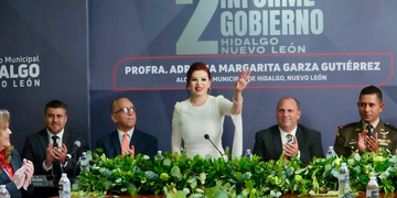 Rinde alcaldesa de Hidalgo Segundo Informe